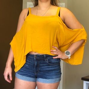 Flowy off the shoulder shirt